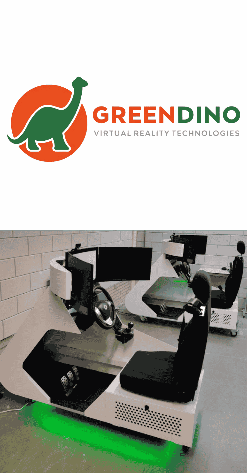 Green dino simulator